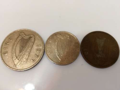 3x Irish Coins